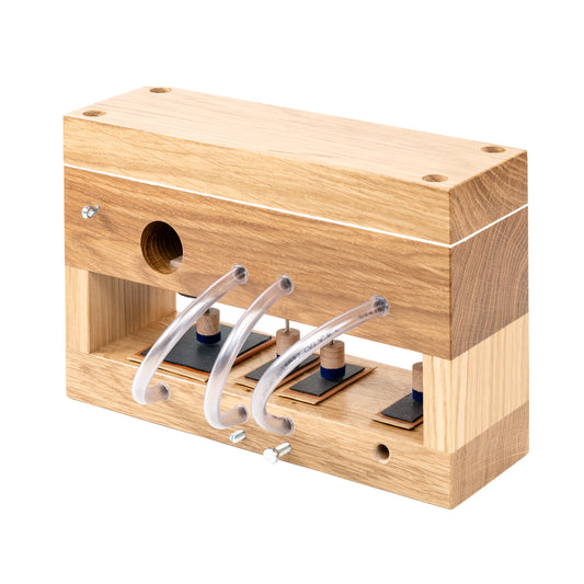 Drucktremulant - Einschaltung elektrisch mit 24 Volt/14 Volt Wippmagnet oder pneumatisch